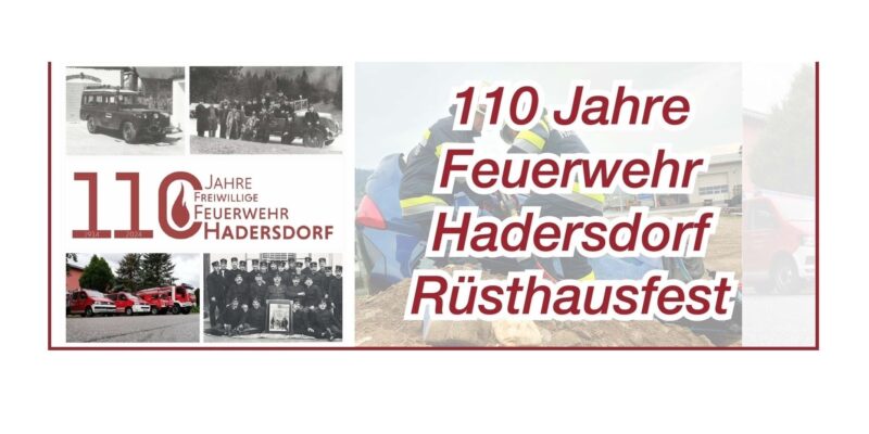 Rüsthausfest 110 Jahre Banner FB_1