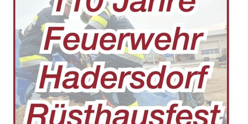 Rüsthausfest 110 Jahre Beitragsbild