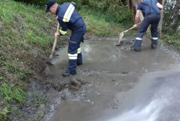 20.09.2024: Übung – Reinigung Pumpenauf-stellplatz Mürz